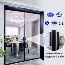 Heavy-duty patio door Thermal Break Aluminum Alloy Siding Doors Modern Design Factory